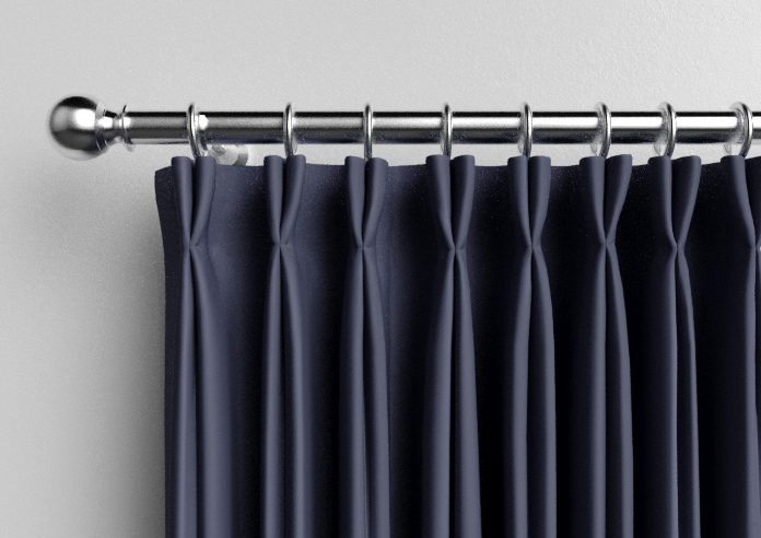 Medina, Navy - Made to Measure Curtains - Image 10